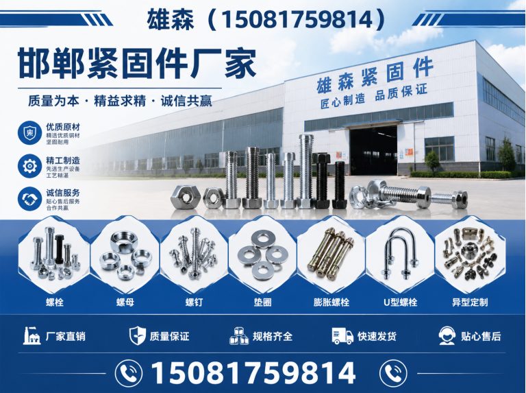 成安县T型螺丝展示图